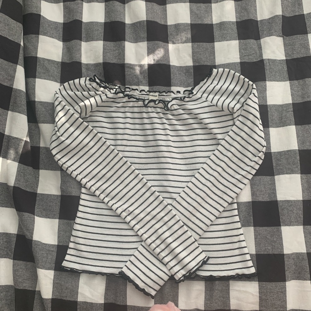 Off the shoulder shirt